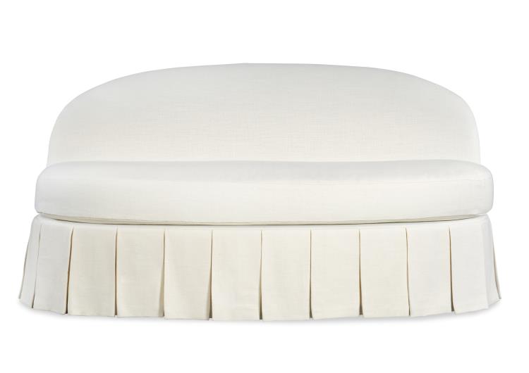 Olvera Skirted Settee