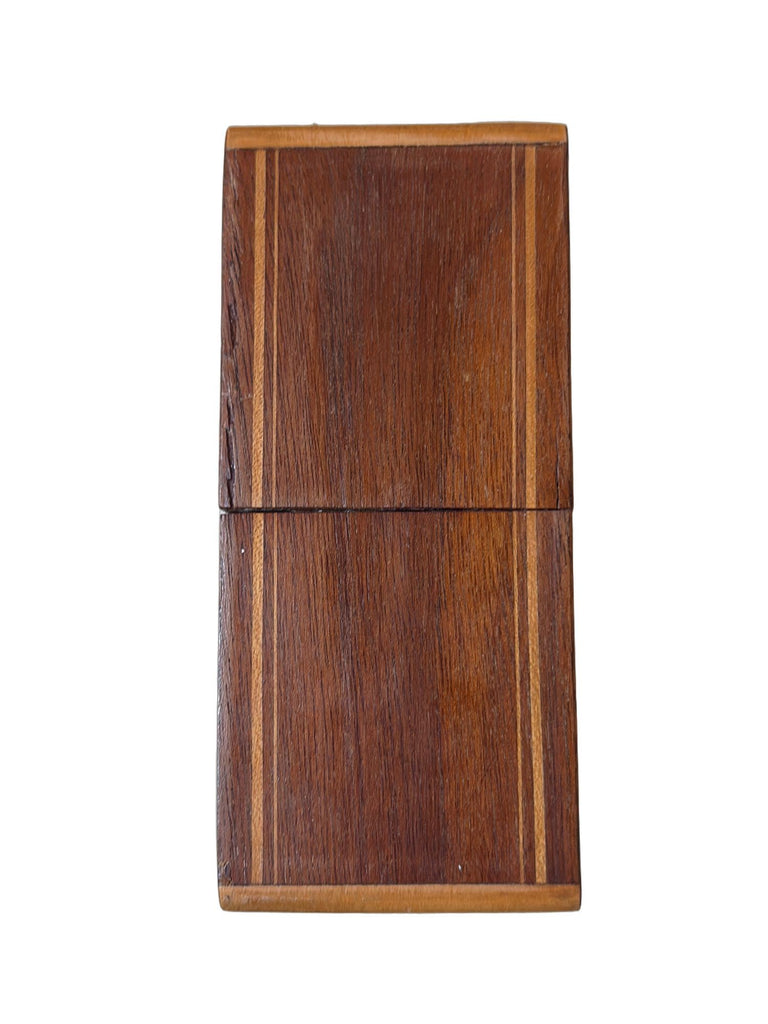 Vintage Italian Inlaid Playing Card Box