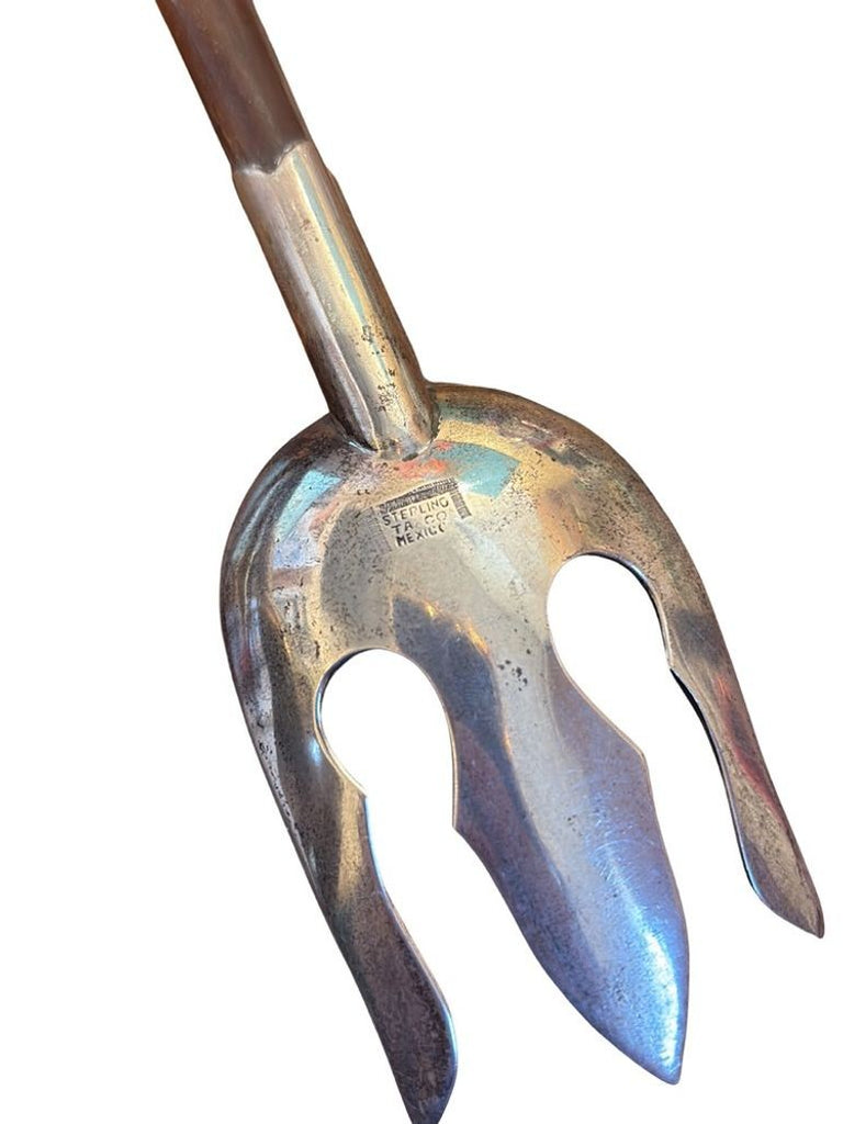 Vintage Mexican Sterling Silver Salad Utensils