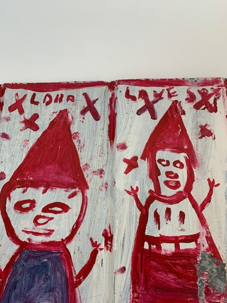 "Lord Love You", Original Outsider Art by R.A. Miller
