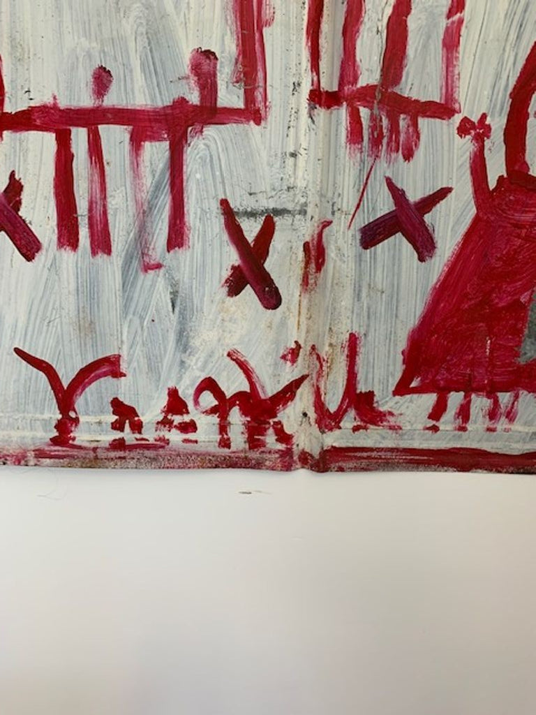 "Lord Love You", Original Outsider Art by R.A. Miller