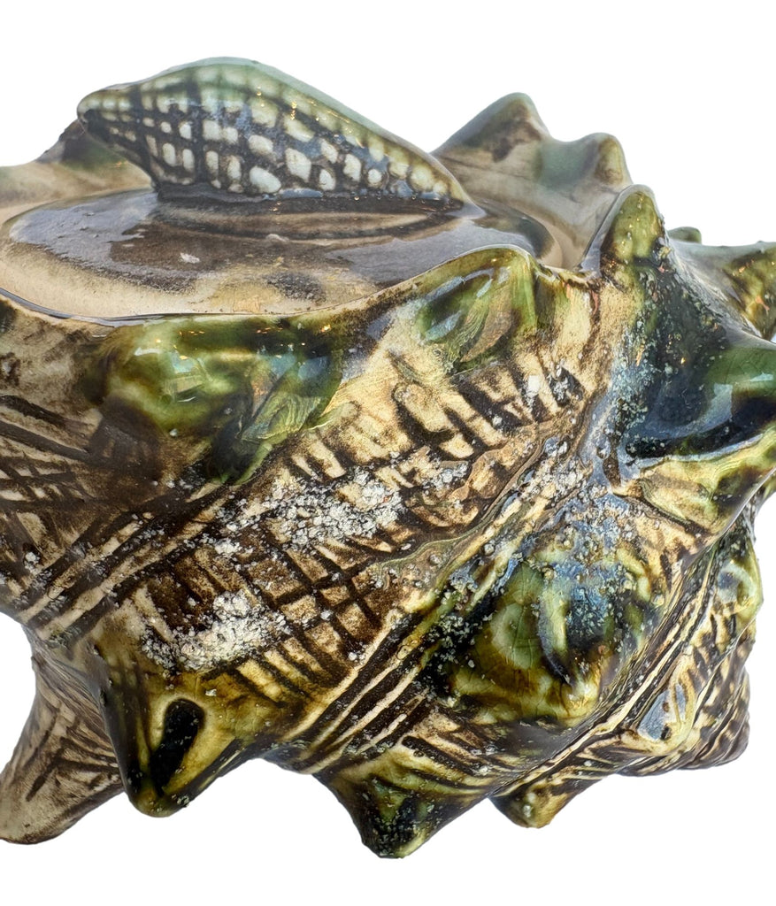 Ceramic Conch Shell Dish