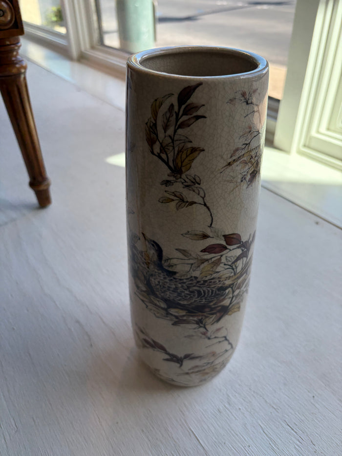 Pheasant Vase
