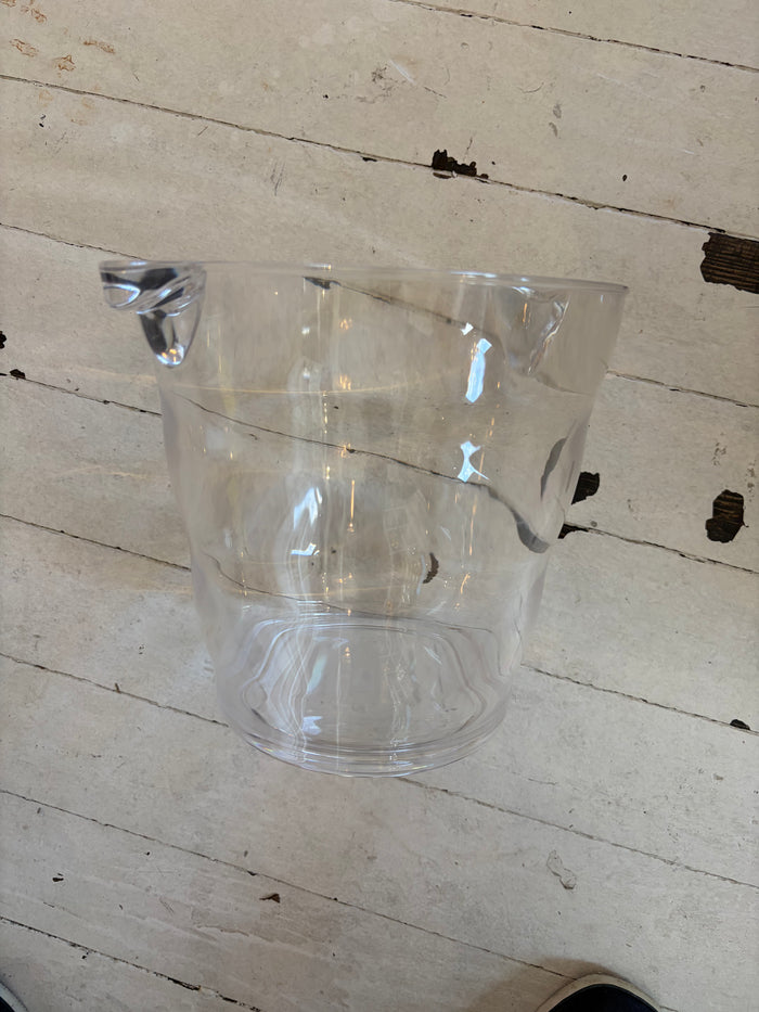 Acrylic Ice Bucket circa 1980's