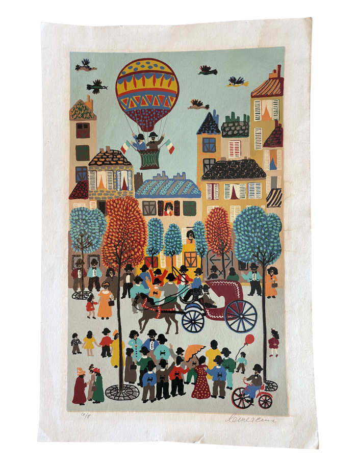 "Festival of Balloons" Art Print