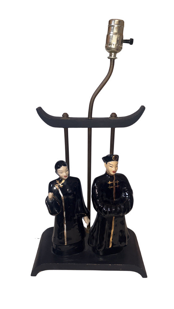 Asian Figurine Lamp