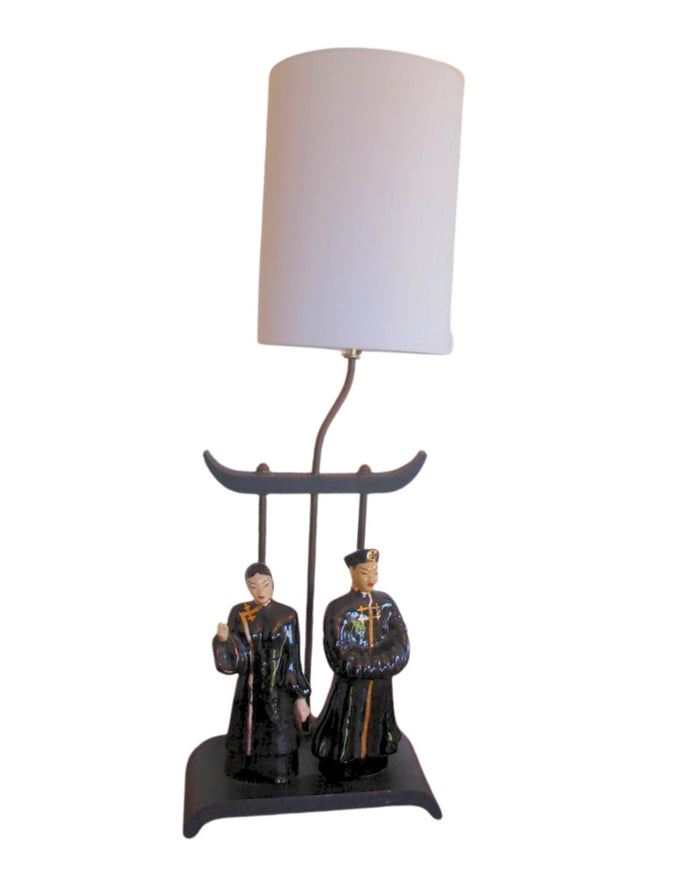 Asian Figurine Lamp