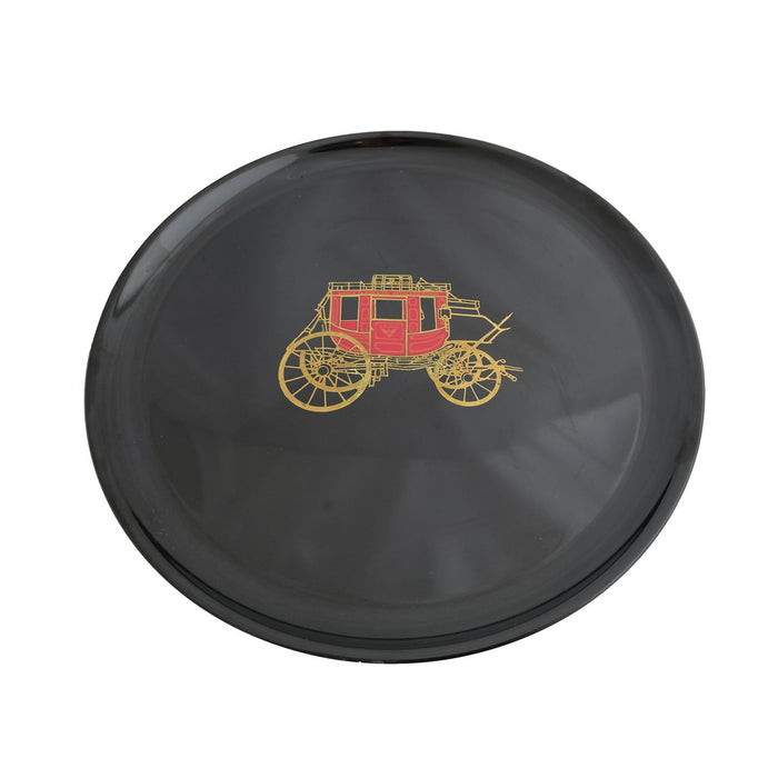 Vintage Stagecoach Couroc Tray