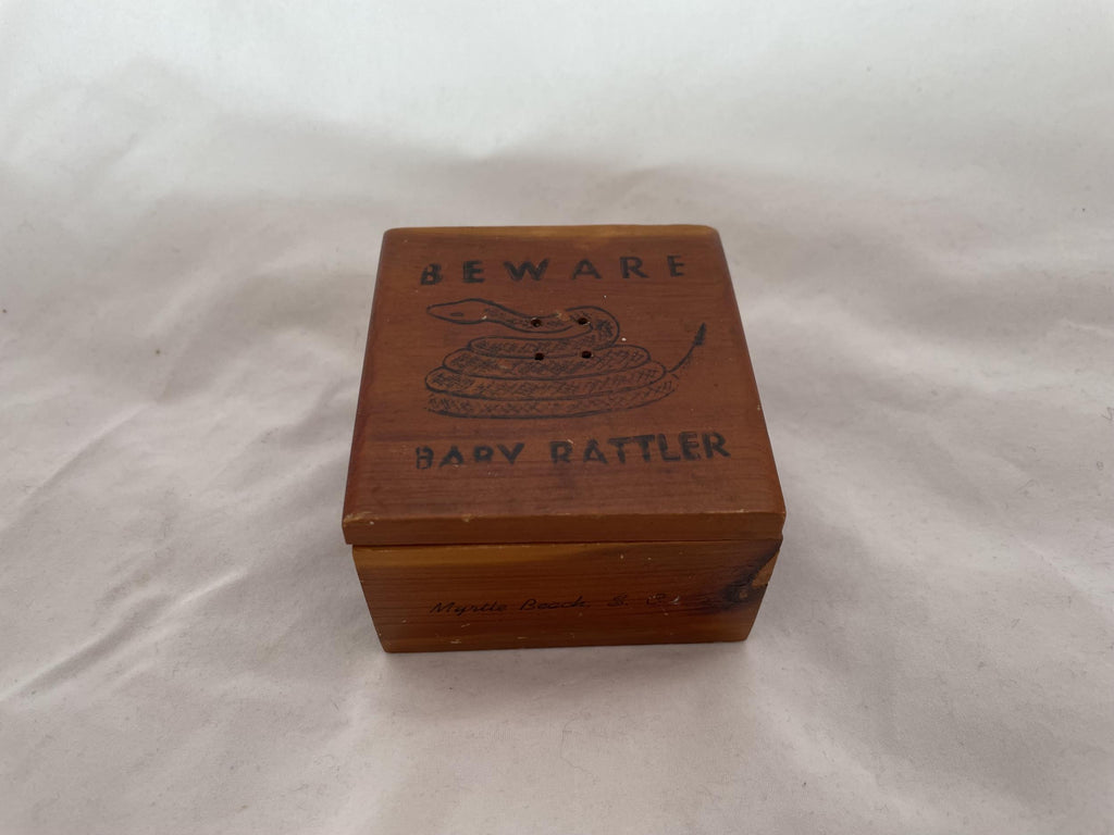 "Baby Rattler" Trinket Box