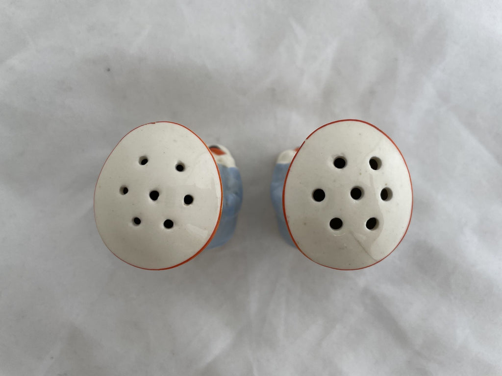 Vintage Toby style Salt and Pepper Shaker Pair