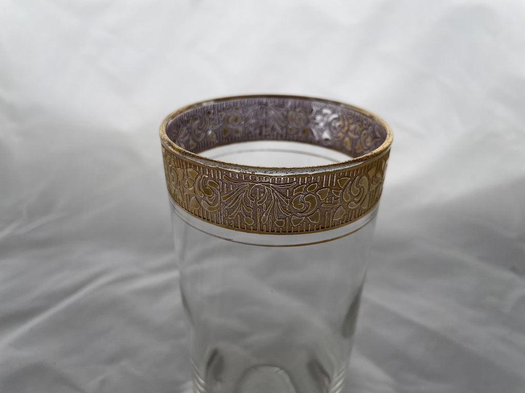 Gold Rimmed Glassware Set