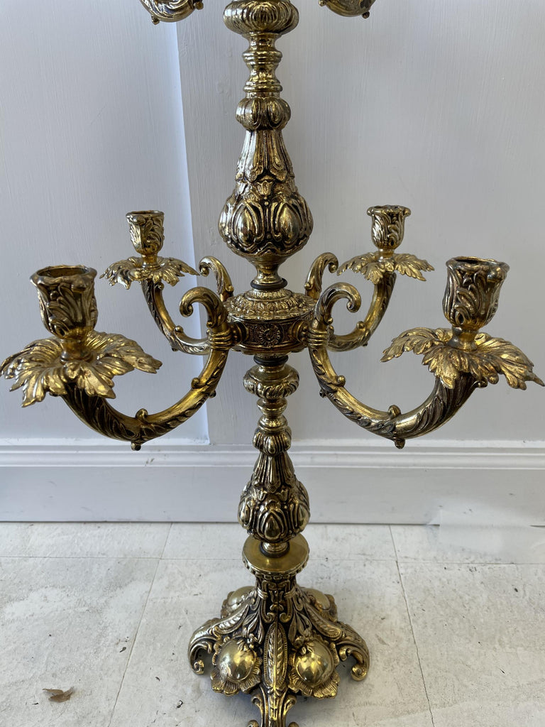 Vintage French Style Multi Tiered Candelabra