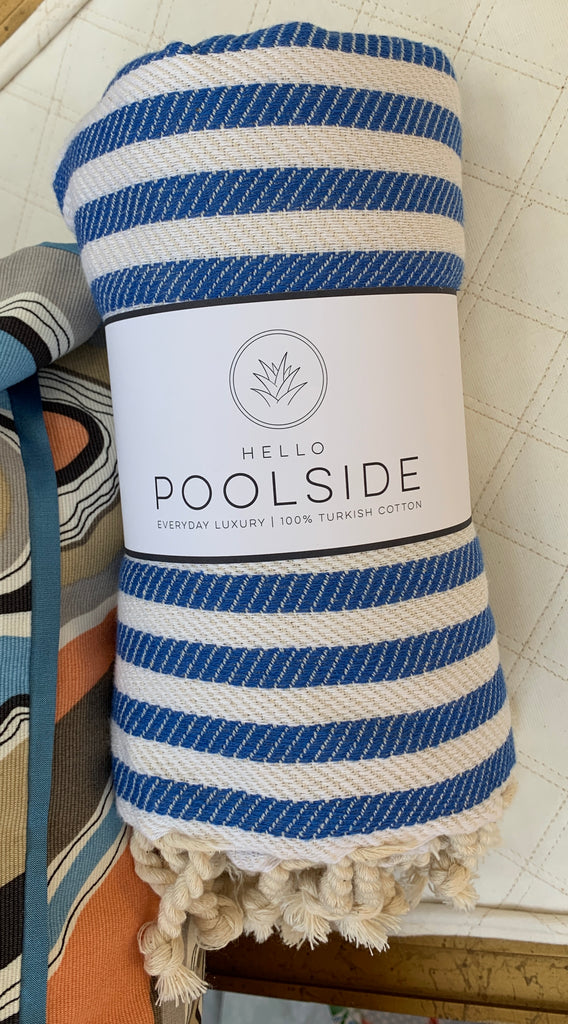 Hello Poolside 100% Turkish Cotton Towels
