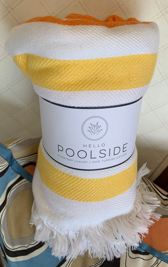 Hello Poolside 100% Turkish Cotton Towels