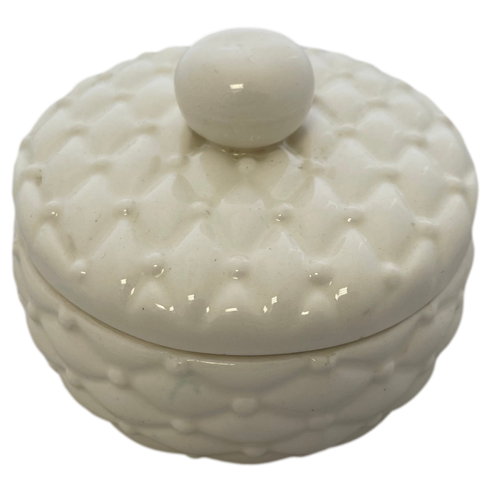 Porcelain Tufted Jewelry Box