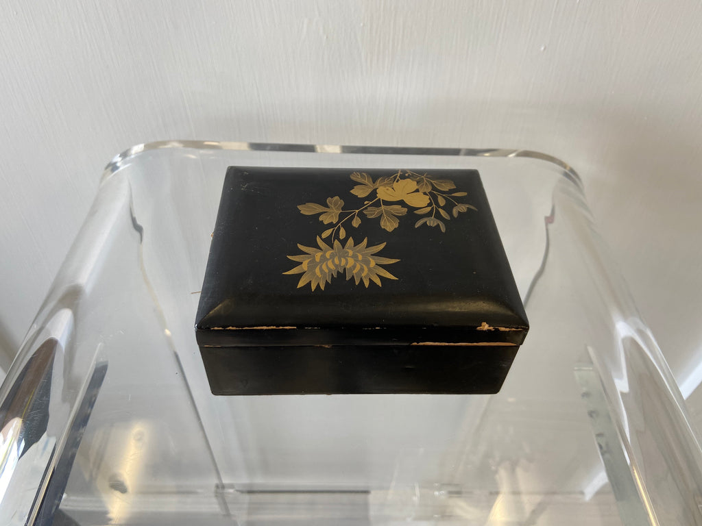 Japanese Lacquer Box Small