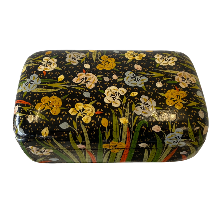 Floral Indian Lacquer Box