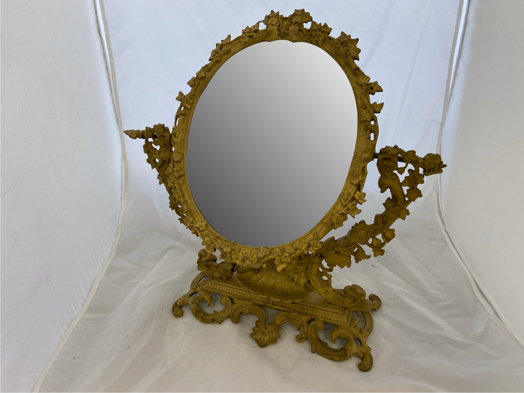 Antique Rococo Vanity Mirror