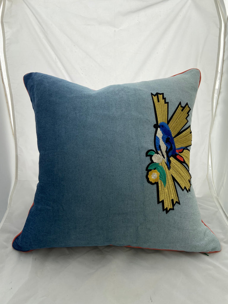 Custom BlueBird Pillow