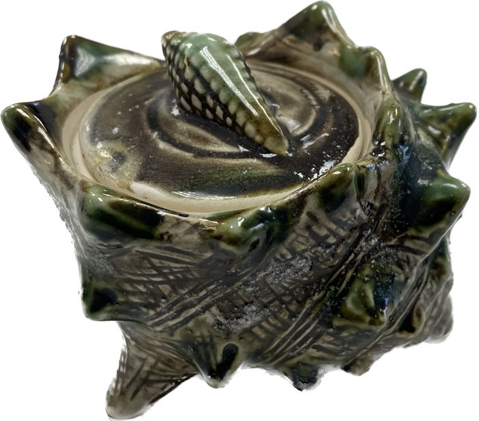 Ceramic Conch Shell Dish