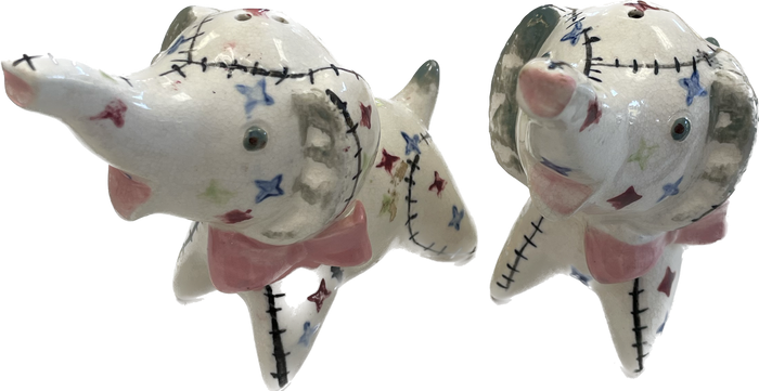 Japanese Elephant Salt and Pepper Shaker Set