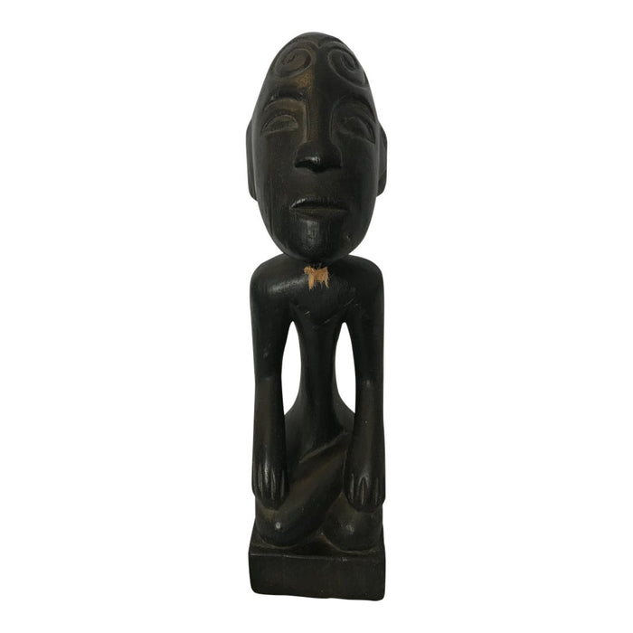 African Statue Totem with Goatee