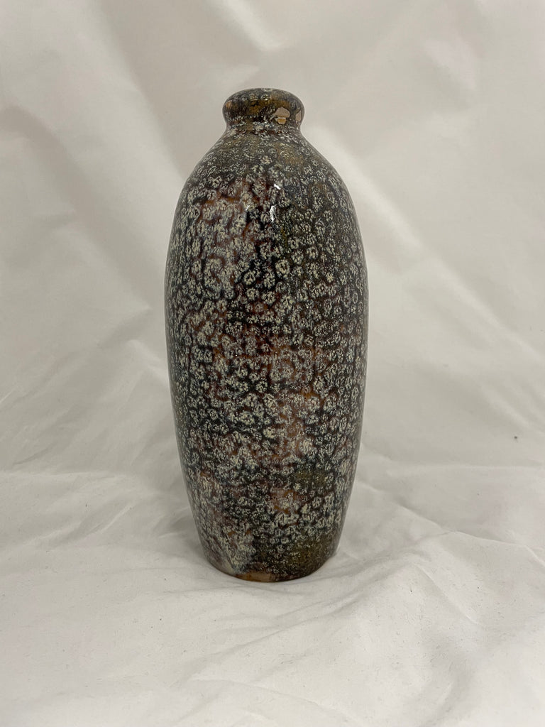 Handmade Pebbled Brown Vase